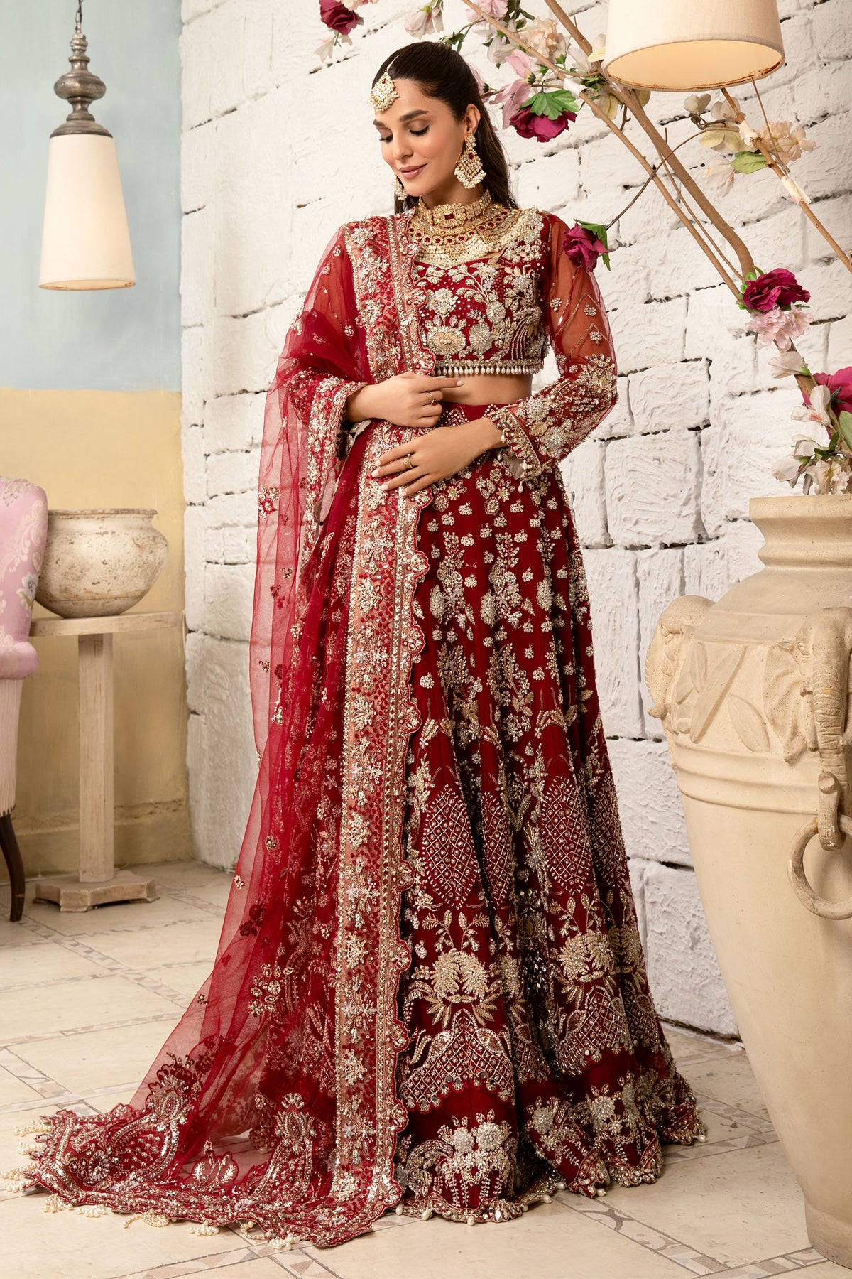 NOOR RED BRIDAL